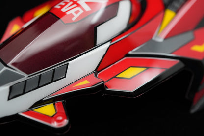【Artisan Paintwork】Mini 4WD Polycarbonate Body Thunder Shot Mk.II × EVA Unit-02 Style (Pre-Painted)