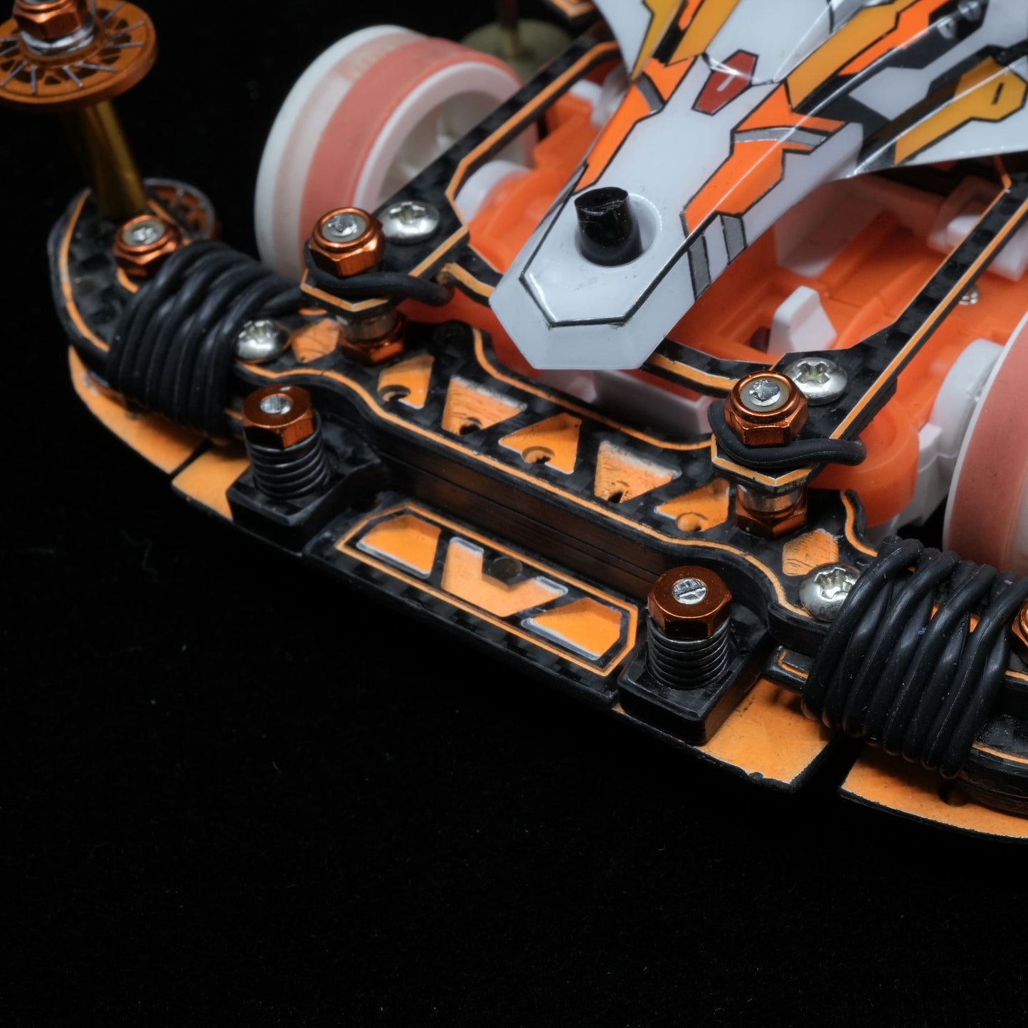 ミニ四駆　タミヤ　MSフレキ完成品　アバンテmk3 アズール　ディズニー