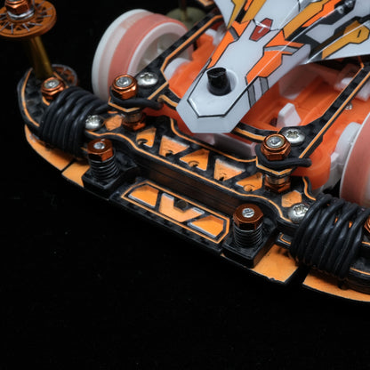 ミニ四駆　タミヤ　MSフレキ完成品　アバンテmk3 アズール　ディズニー