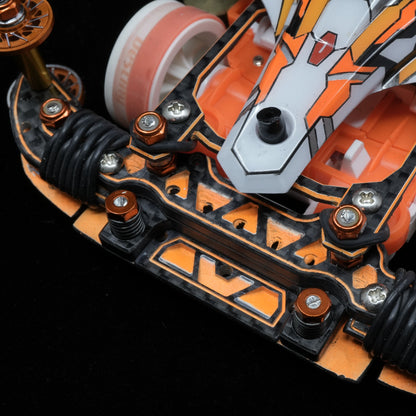 ミニ四駆　タミヤ　MSフレキ完成品　アバンテmk3 アズール　ディズニー