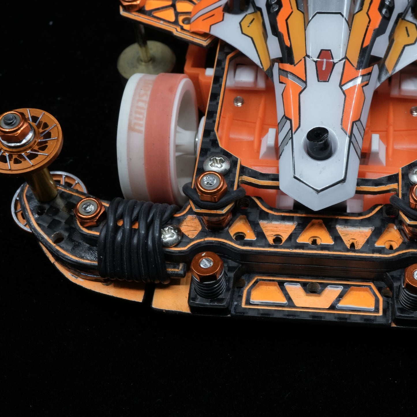 ミニ四駆　タミヤ　MSフレキ完成品　アバンテmk3 アズール　ディズニー