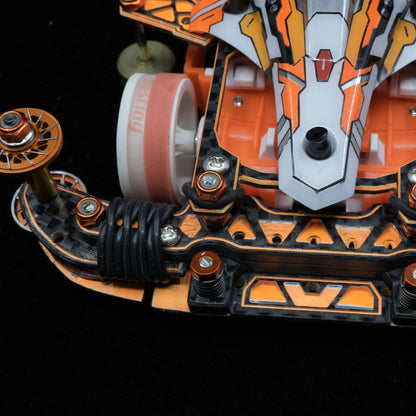 ミニ四駆　タミヤ　MSフレキ完成品　アバンテmk3 アズール　ディズニー