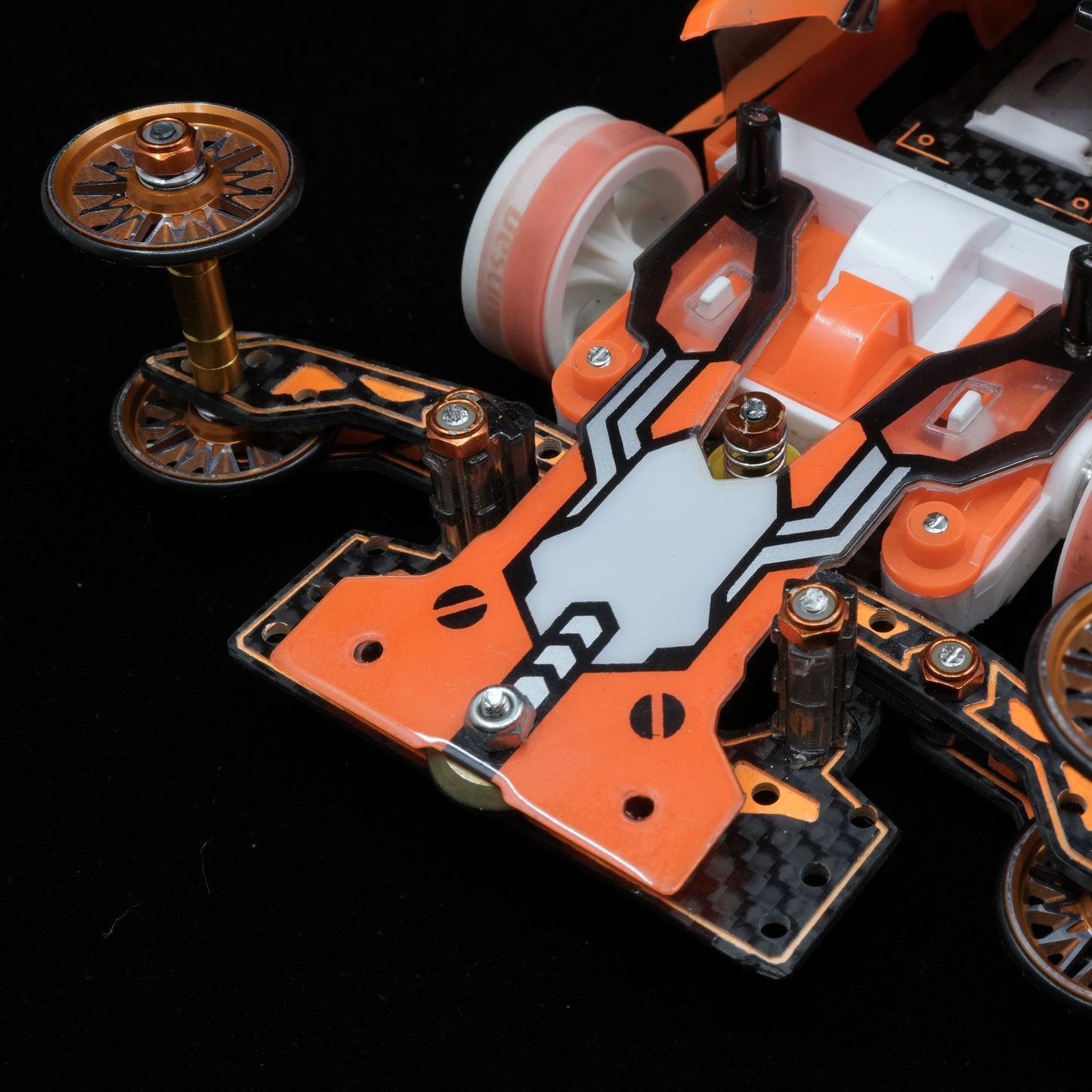 ミニ四駆　タミヤ　MSフレキ完成品　アバンテmk3 アズール　ディズニー