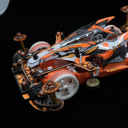 ミニ四駆　タミヤ　MSフレキ完成品　アバンテmk3 アズール　ディズニー