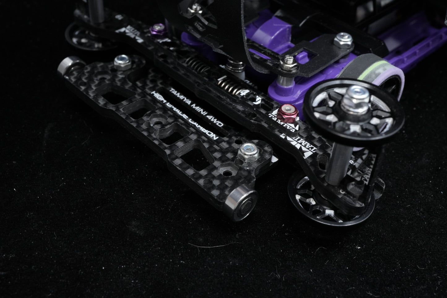ミニ四駆 完成マシン レース即戦力　サンダーショット Mk.II × 初号機