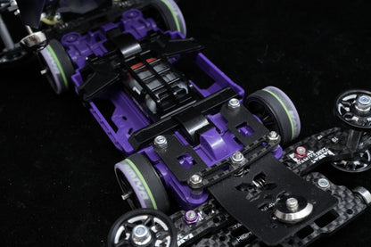 ミニ四駆 完成マシン レース即戦力　サンダーショット Mk.II × 初号機
