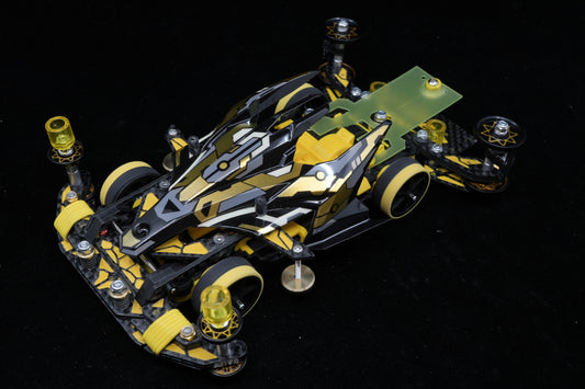 ミニ四駆　MSフレキ完成品 高精度カスタマイズ Genshinファンアート鍾離